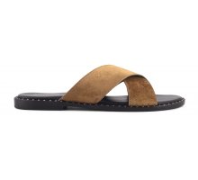 Crossed velvet strips sandals F0817888-0257 85% Codice Sconto